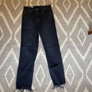 Gap Sky High Rise Cheeky Straight Jeans